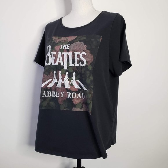 Evri The Beatles Abbey Road Iconic Street Graphic Shirt 0X - Picture 3 of 6